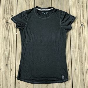 Black xs Smartwool 100% Merino wool baselayer.